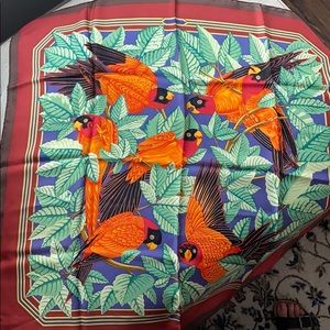 100% silk Hermès scarf (perfect condition)